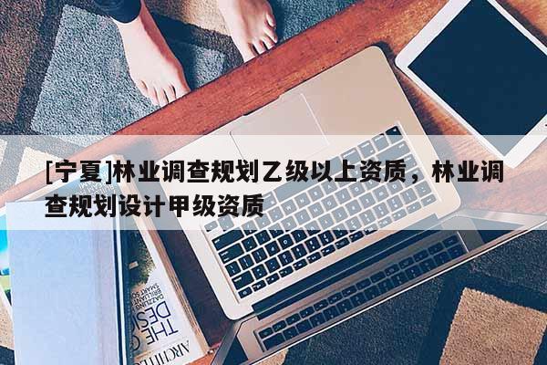 [寧夏]林業(yè)調(diào)查規(guī)劃乙級以上資質(zhì)，林業(yè)調(diào)查規(guī)劃設(shè)計(jì)甲級資質(zhì)