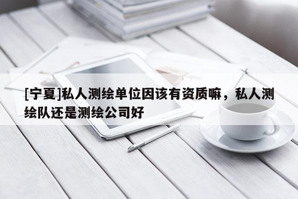 [寧夏]私人測(cè)繪單位因該有資質(zhì)嘛，私人測(cè)繪隊(duì)還是測(cè)繪公司好